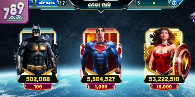 Justice League 789CLUB Giải Mã Sức Hút Và Nổ Hũ Đỉnh Cao 1 Khám phá thế giới Justice League 789CLUB