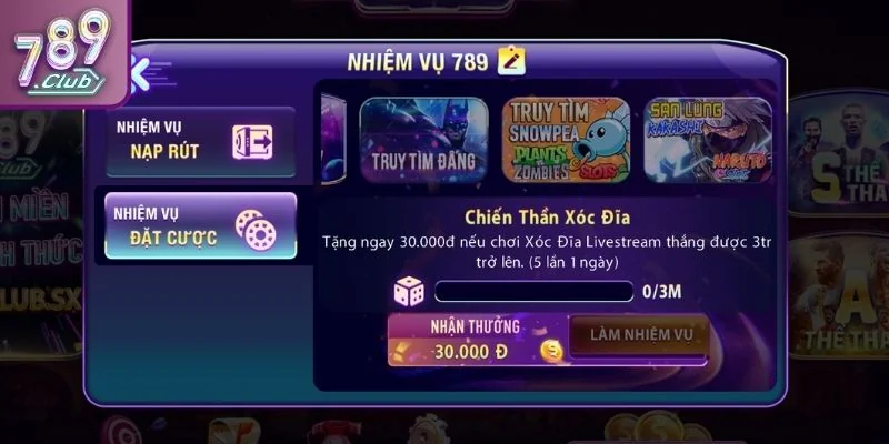 Tận dụng chương trình khuyến mãi Super Mario 789CLUB